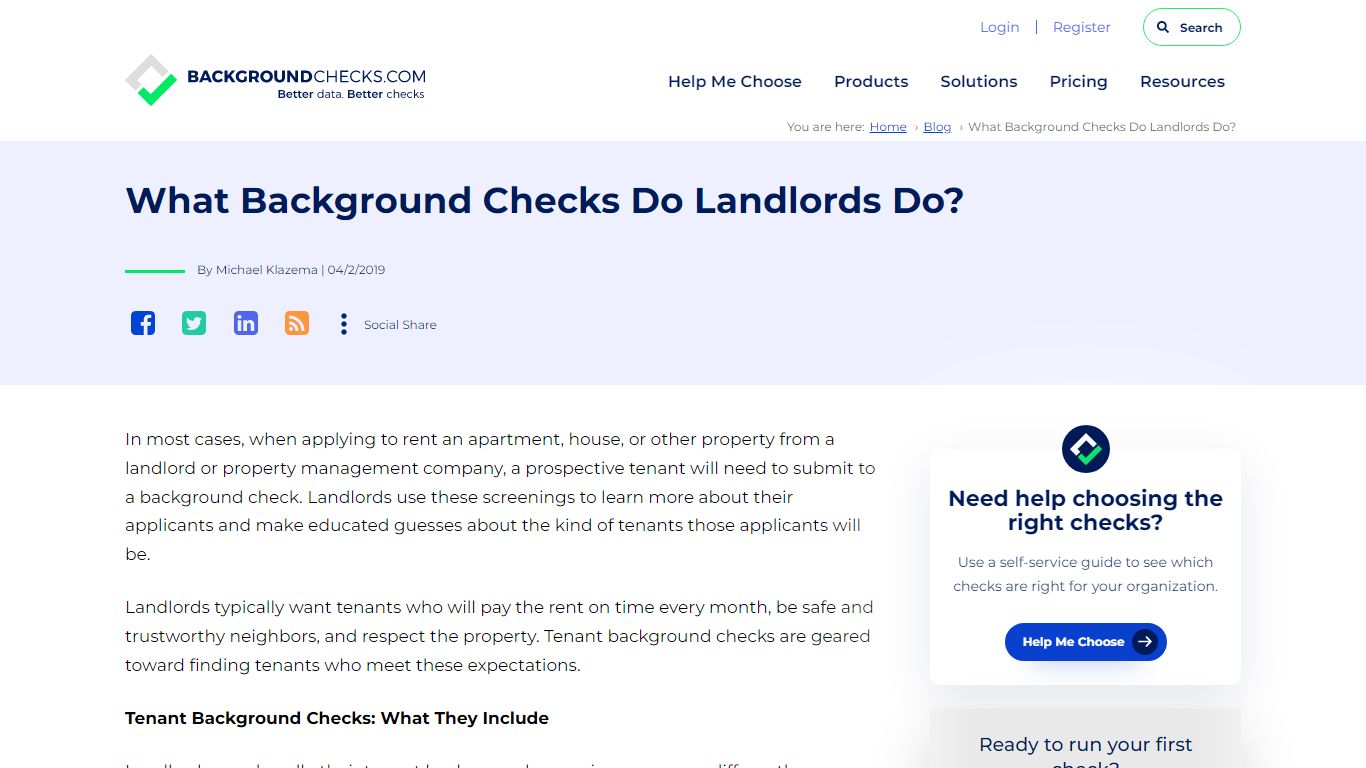 What Background Checks Do Landlords Do?