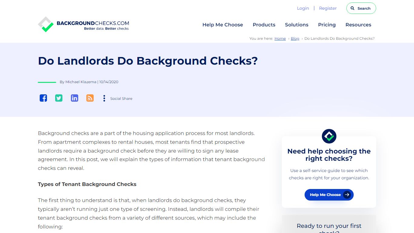 Do Landlords Do Background Checks?